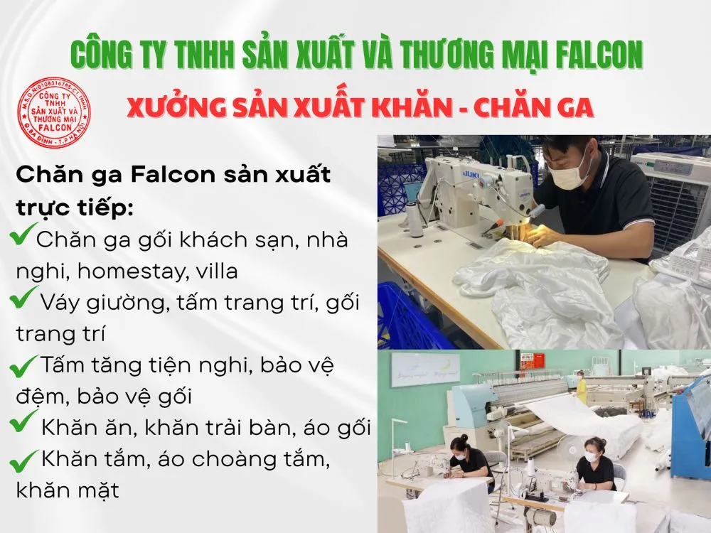 Tổng kho cung cấp Falcon company